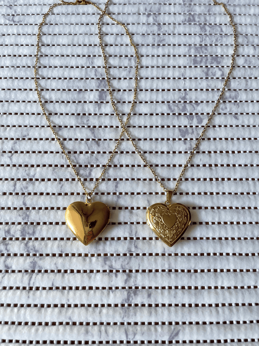 Collar Relicario Corazon